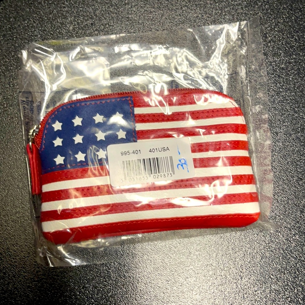 Leather coin purse